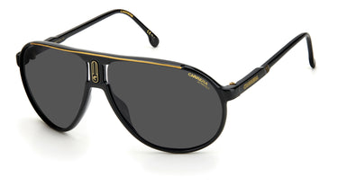 Unisex Carrera Sunglasses: Champion65/N - Black - SpecSMART Eye Clinic (Diagonal View)